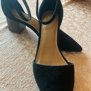 Crown Vintage black suede shoes